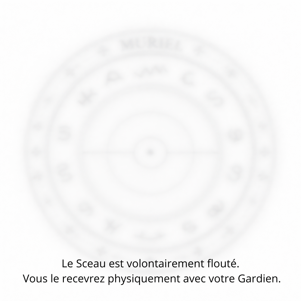 Muriel Howlite Blanche